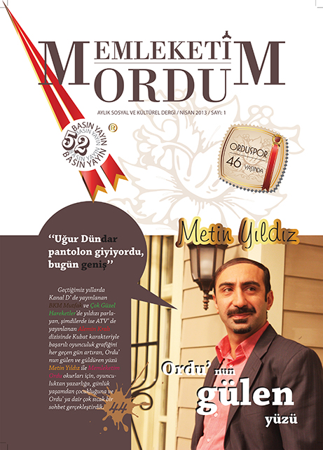Memleketim Ordu Dergisi Sayı 1
