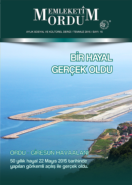 Memleketim Ordu Dergisi Sayı 3