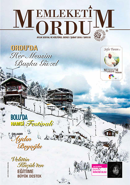 Memleketim Ordu Dergisi Sayı 2