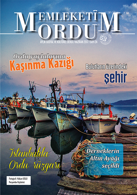 Memleketim Ordu Dergisi Sayı 4