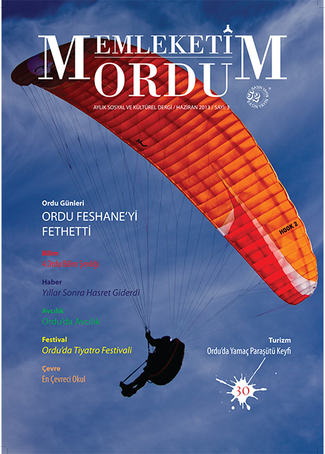 Memleketim Ordu Dergisi Sayı 3
