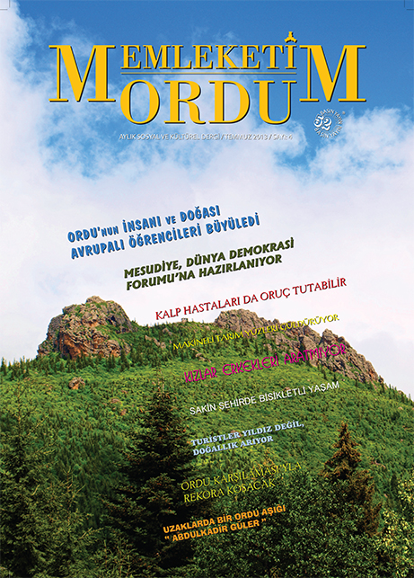 Memleketim Ordu Dergisi Sayı 4